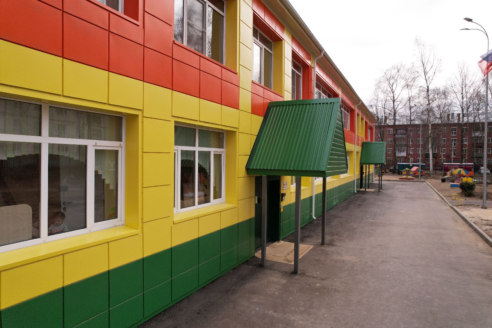 капремонт детского сада аленка в талдоме, видео с коптера,