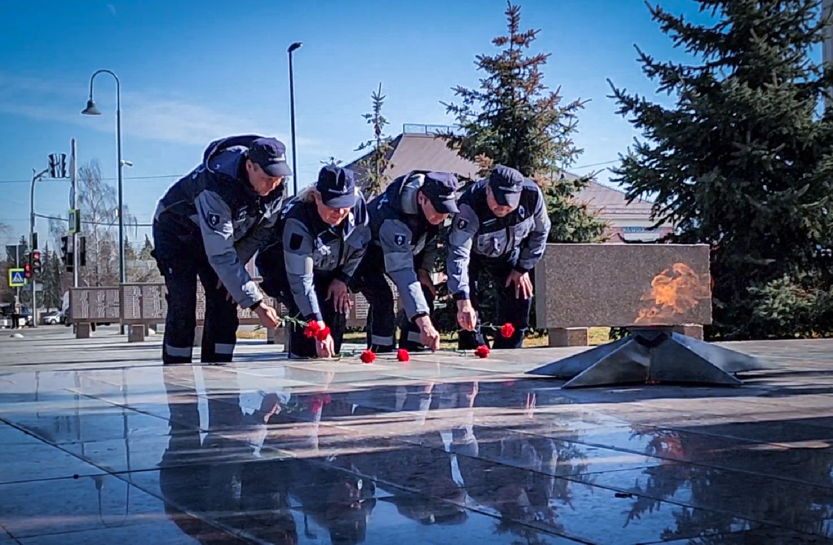 Бронницы, Техобслуживание Вечного огня, Площадь имени Тимофеева,