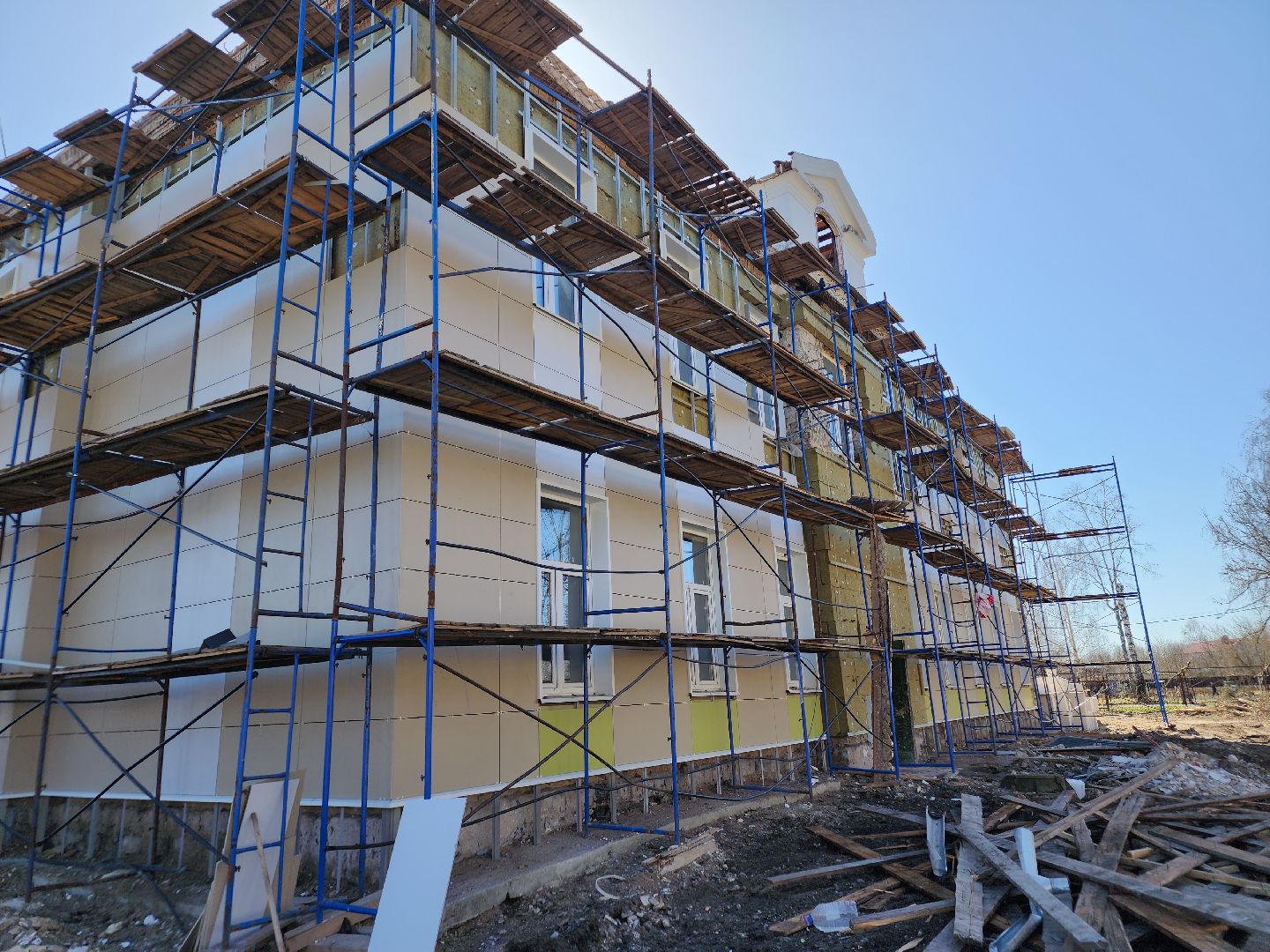 ремонт школ, демихово лицей, орехово-зуевский округ,