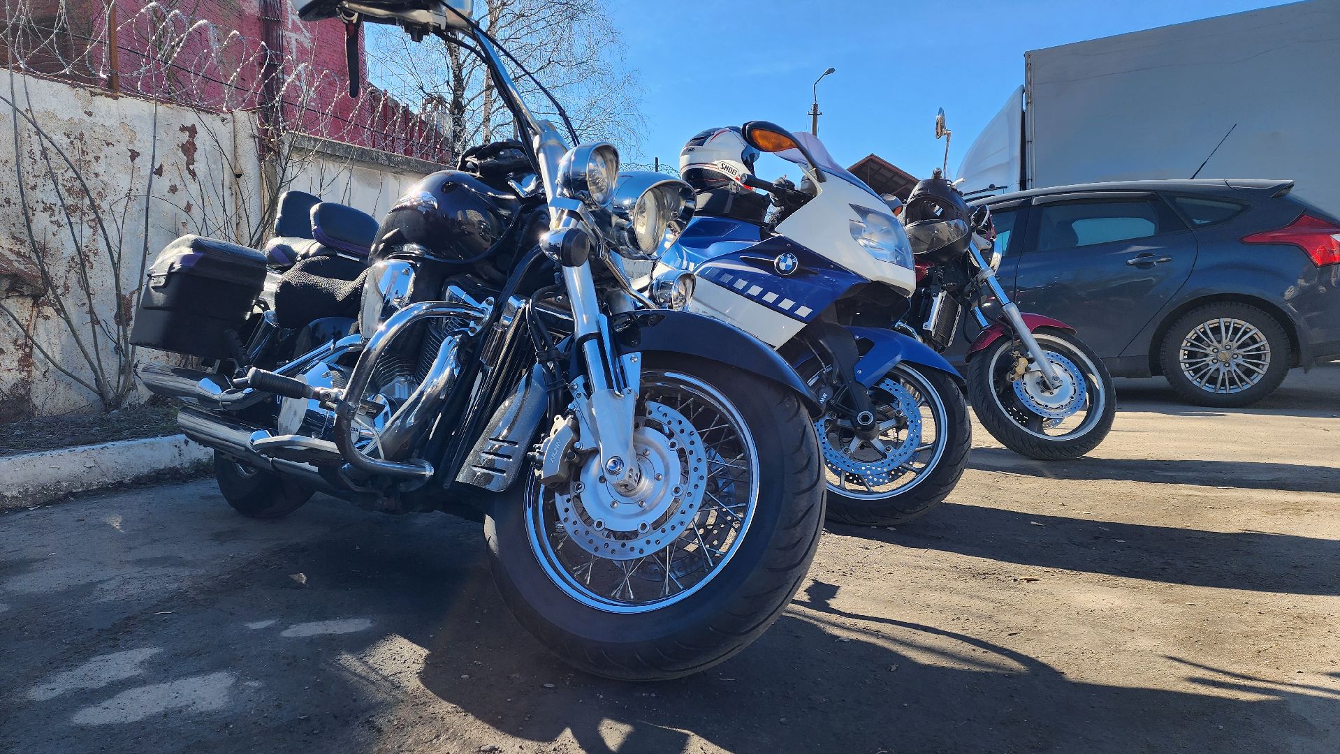 госавтоинспекция, Лобня, мотосообщество, мотоциклисты, мотоциклы,