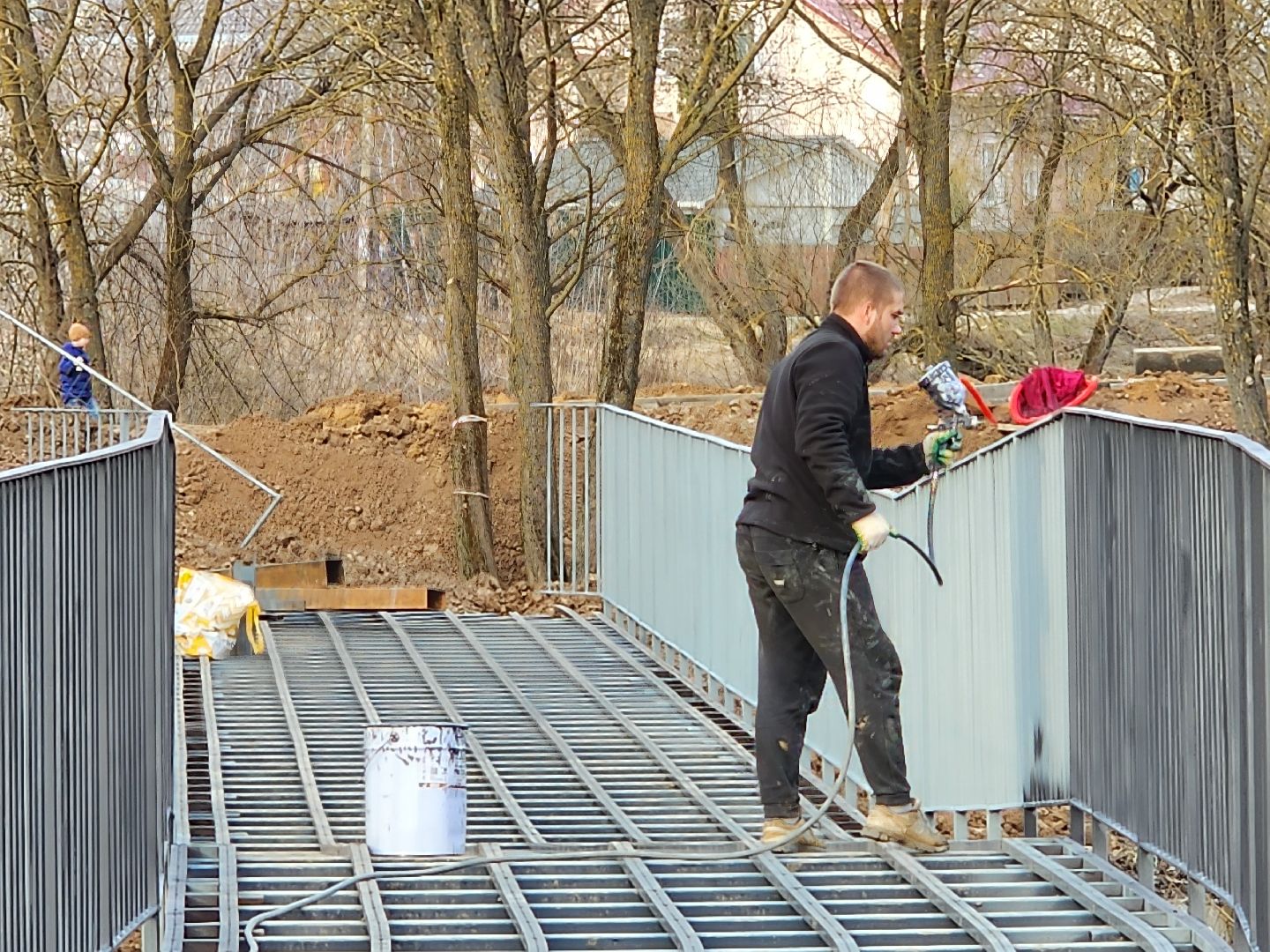 чехов, улица береговая, река теребенка, набережная, благоустройство, реконструкция, строительство, пирс, пешеходные зоны, деревянные настилы,