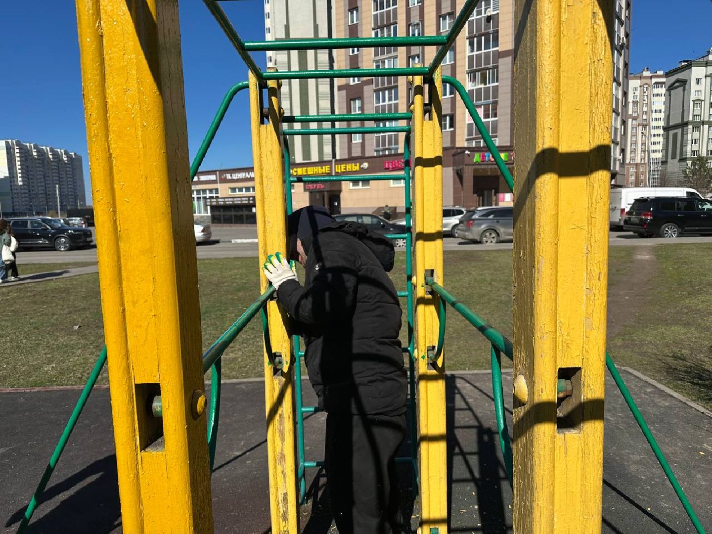 ремонт детских площадок, домодедово,