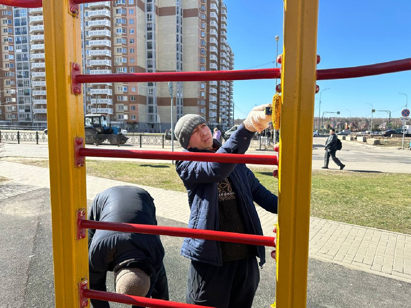 ремонт детских площадок, домодедово,