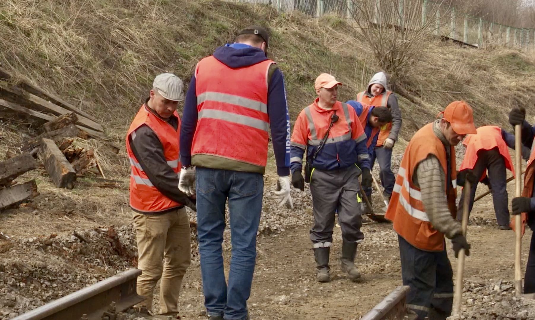 Клин, ЖД, строительство, обновление