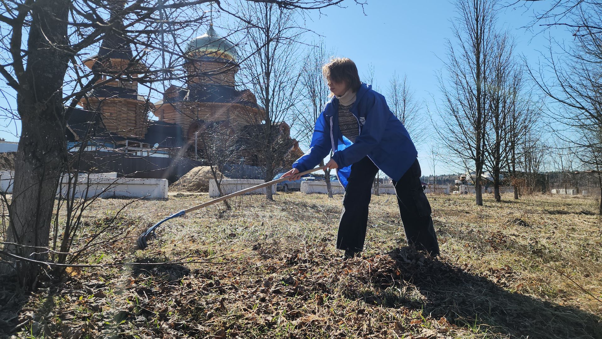 субботник, молодая гвардия, красногорск, рубеж обороны москвы,
