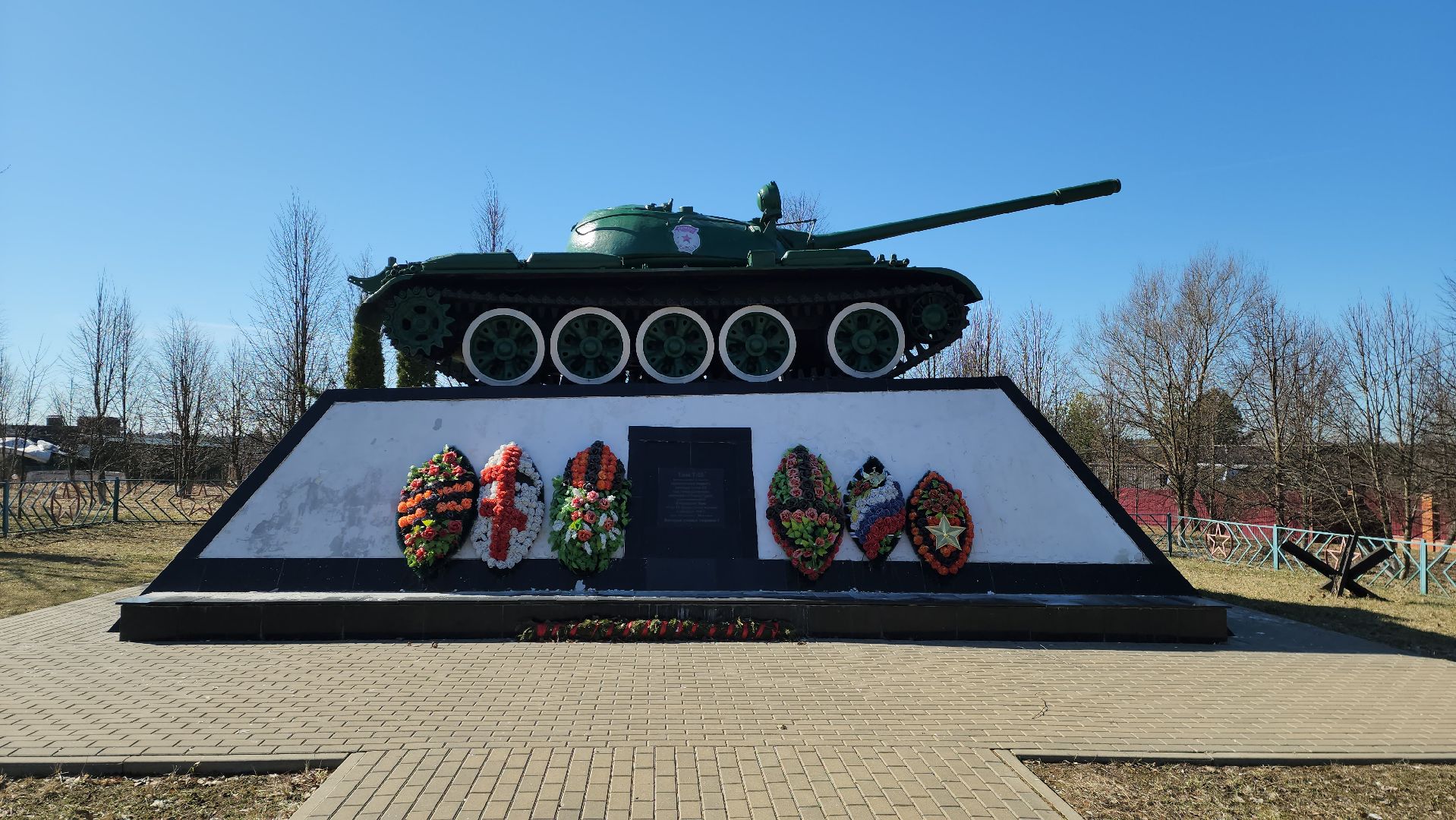 нефедьево, красногорск, памятник, рубеж обороны москвы, 80 лет победе,