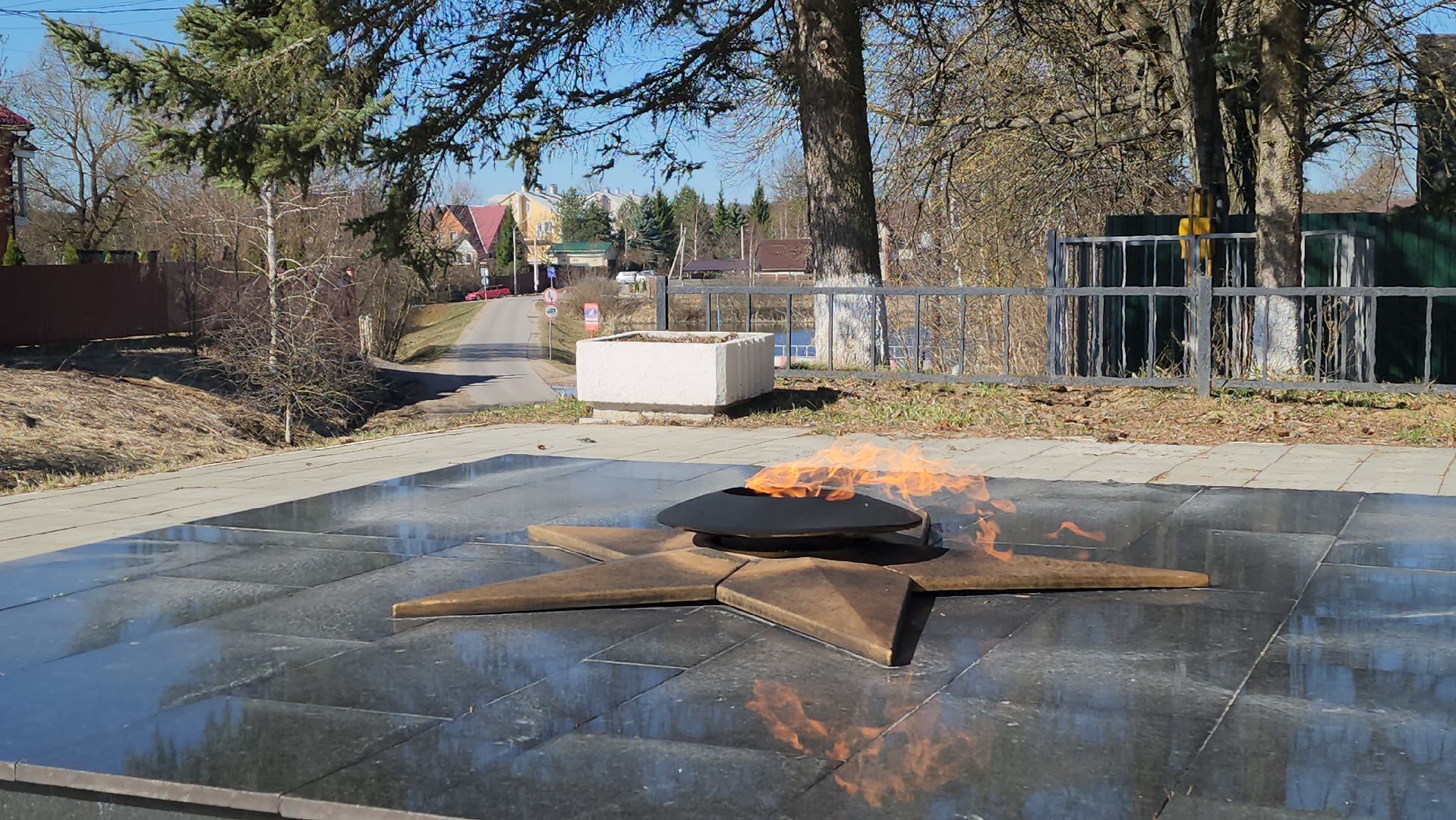 нефедьево, красногорск, памятник, рубеж обороны москвы, 80 лет победе,