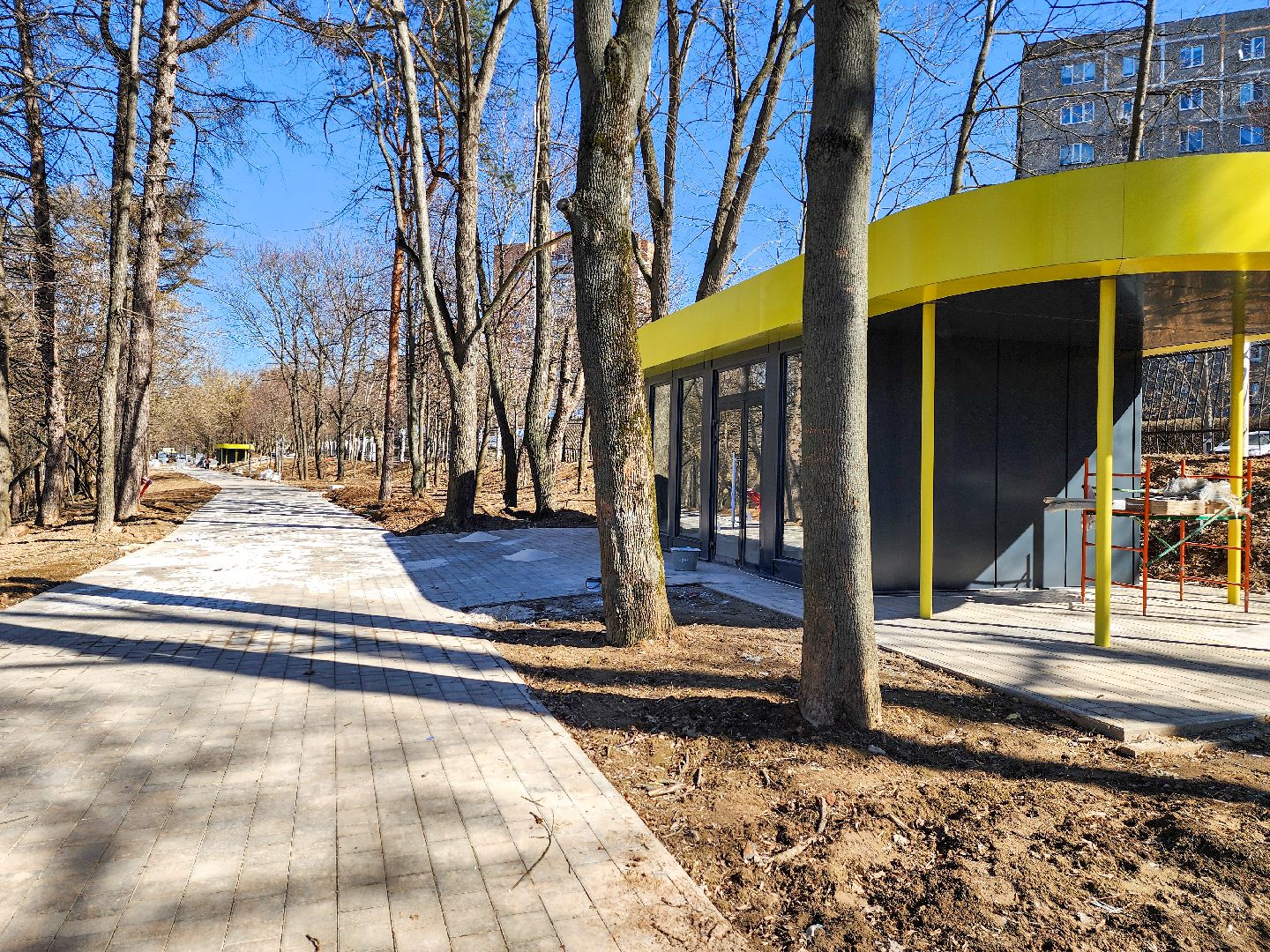 Подольск, парк талалихина, благоустройство парка, тюбинг,