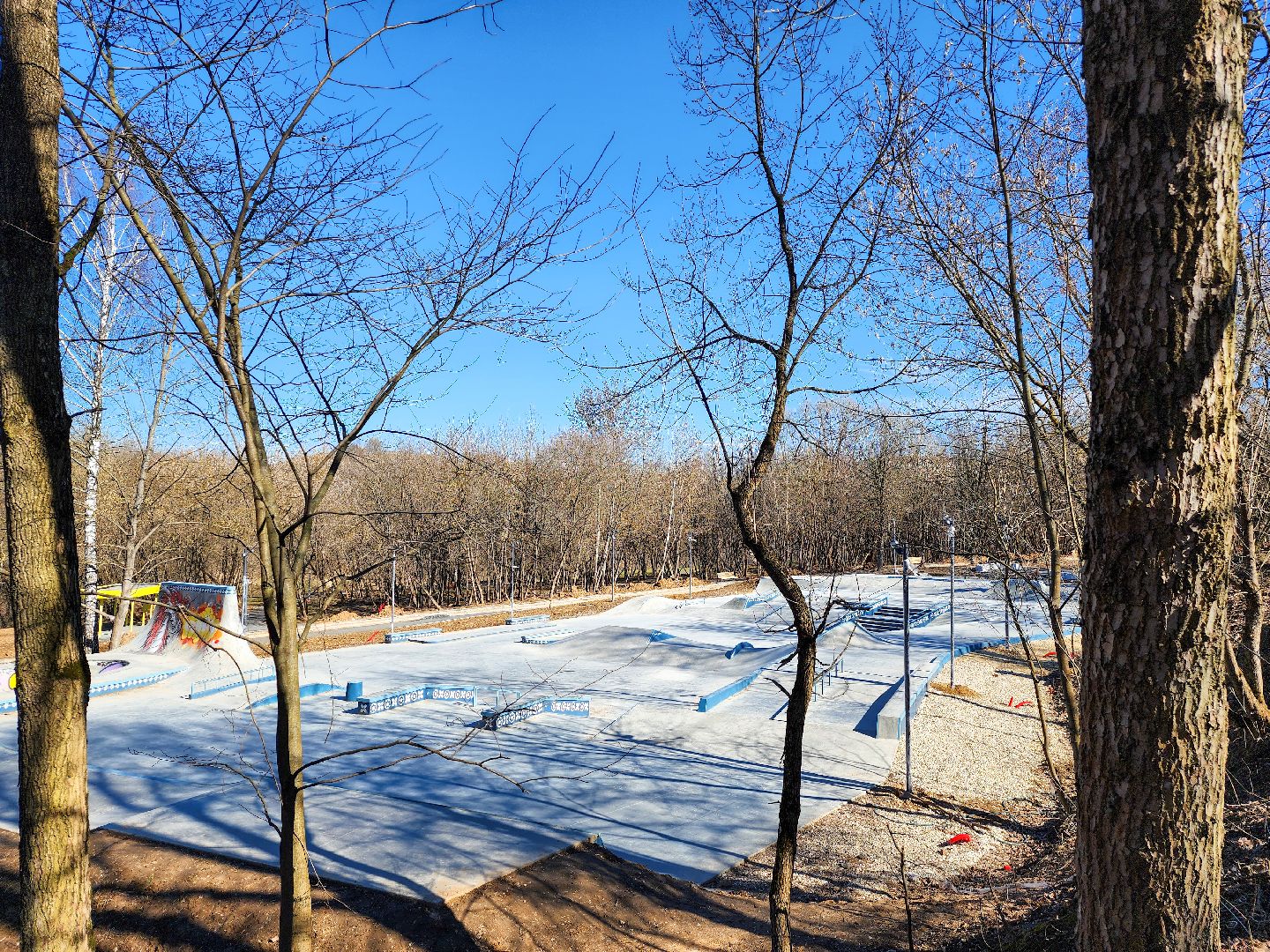 Подольск, парк талалихина, благоустройство парка, тюбинг,