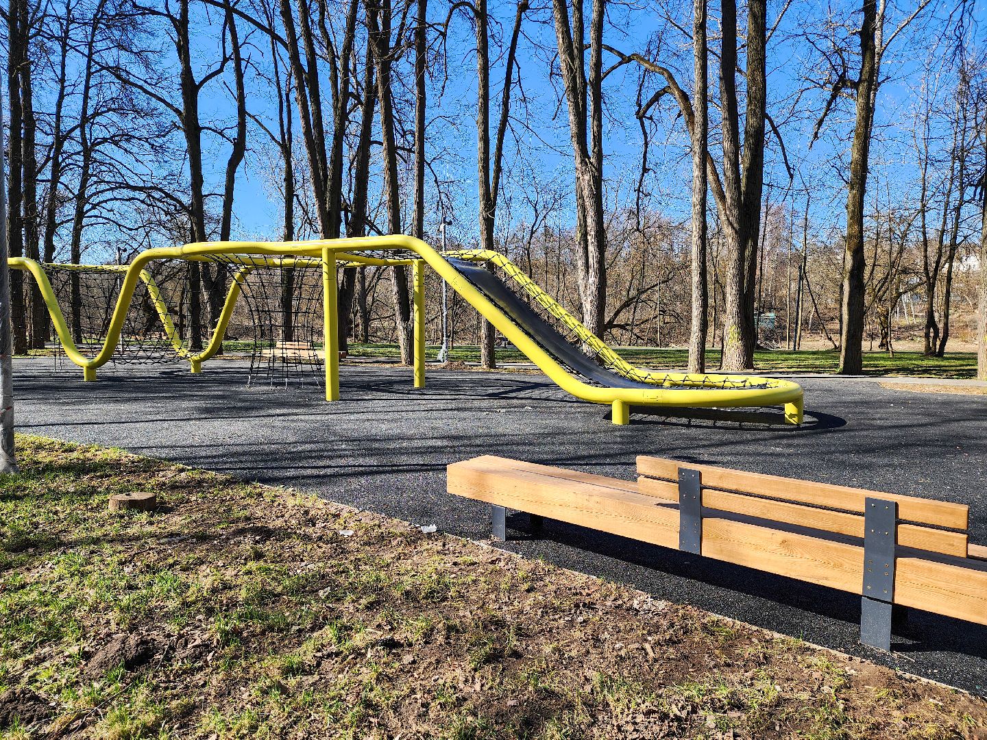 Подольск, парк талалихина, благоустройство парка, тюбинг,