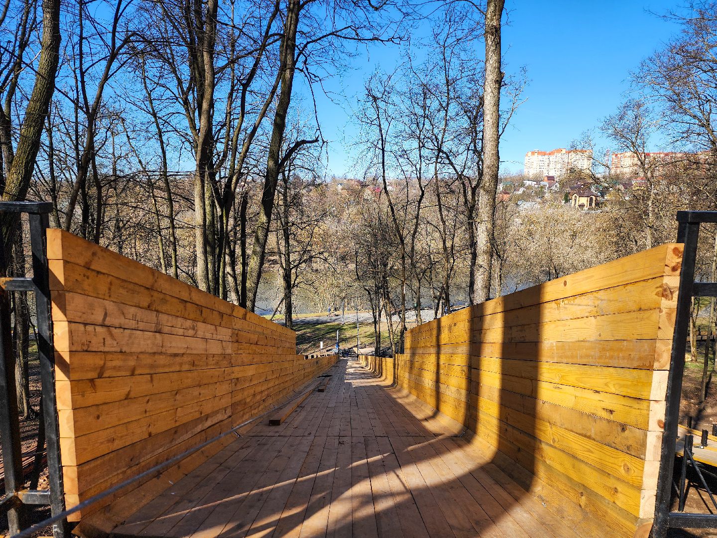 Подольск, парк талалихина, благоустройство парка, тюбинг,