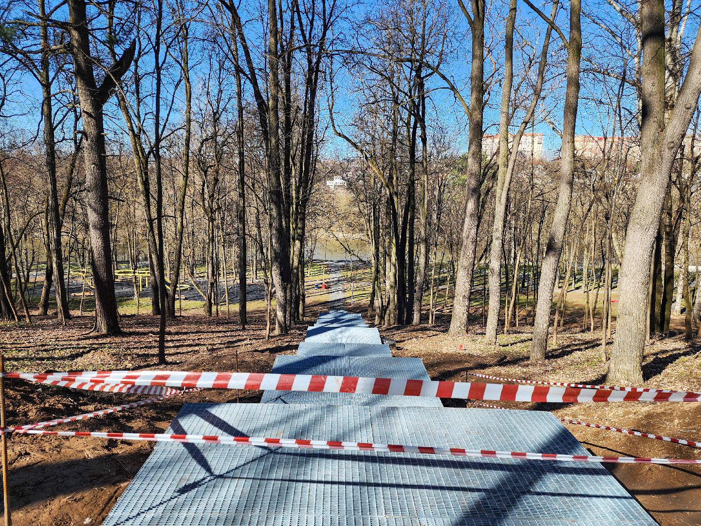 Подольск, парк талалихина, благоустройство парка, тюбинг,