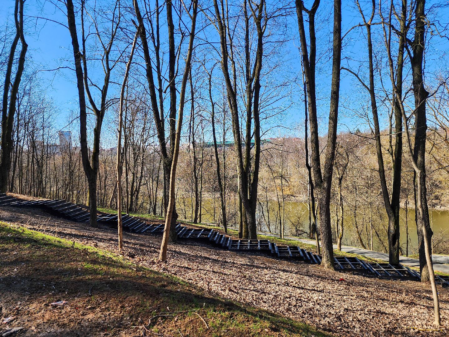 Подольск, парк талалихина, благоустройство парка, тюбинг,