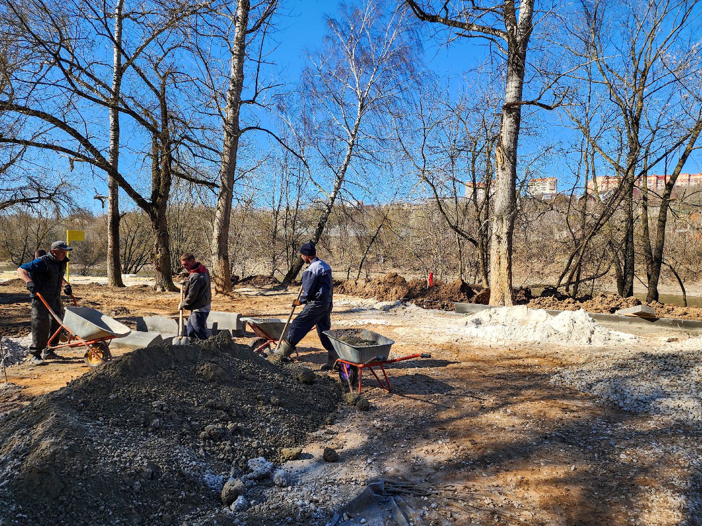 Подольск, парк талалихина, благоустройство парка, тюбинг,