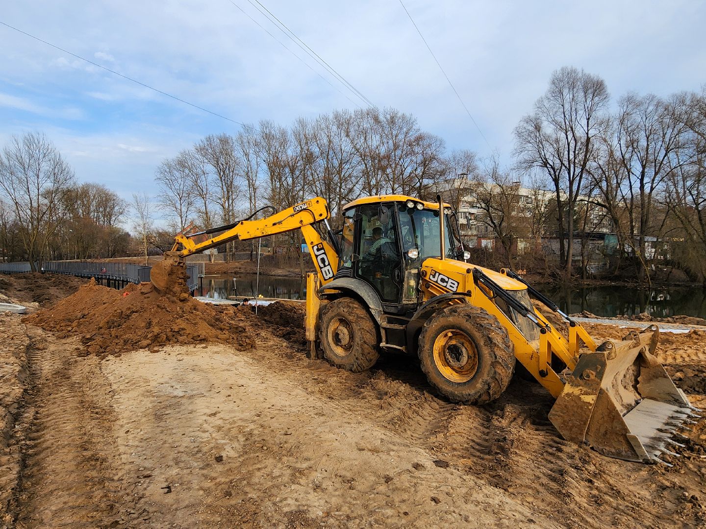 Чехов, улица Береговая, река теребенка, набережная, благоустройство, реконструкция, строительство, ливневая канализация, ливневка, инженерные сети,