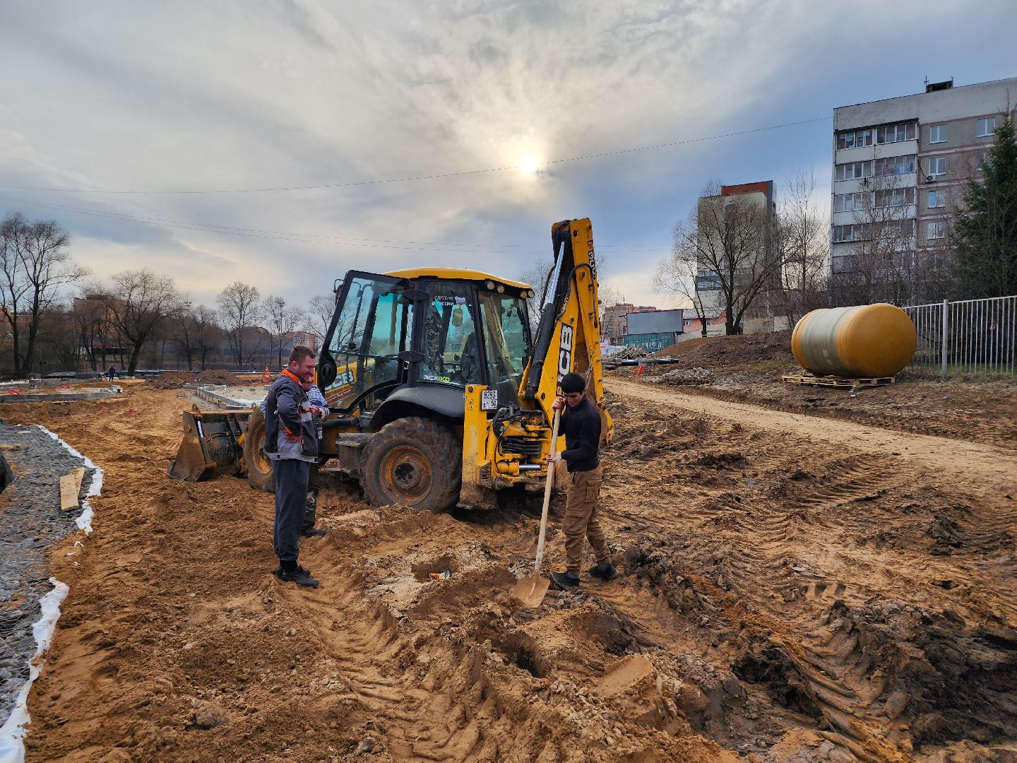 Чехов, улица Береговая, река теребенка, набережная, благоустройство, реконструкция, строительство, ливневая канализация, ливневка, инженерные сети,