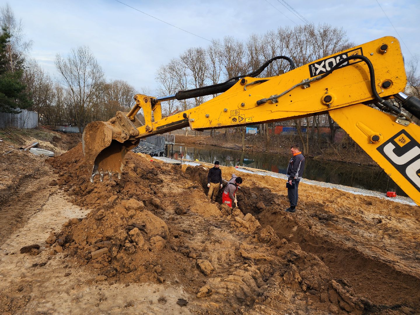 Чехов, улица Береговая, река теребенка, набережная, благоустройство, реконструкция, строительство, ливневая канализация, ливневка, инженерные сети,