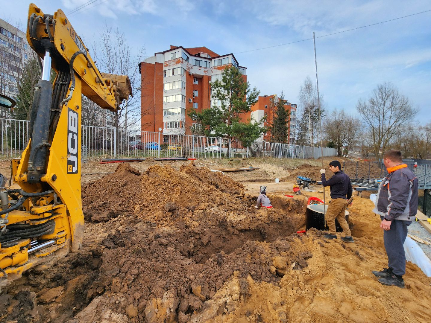 Чехов, улица Береговая, река теребенка, набережная, благоустройство, реконструкция, строительство, ливневая канализация, ливневка, инженерные сети,