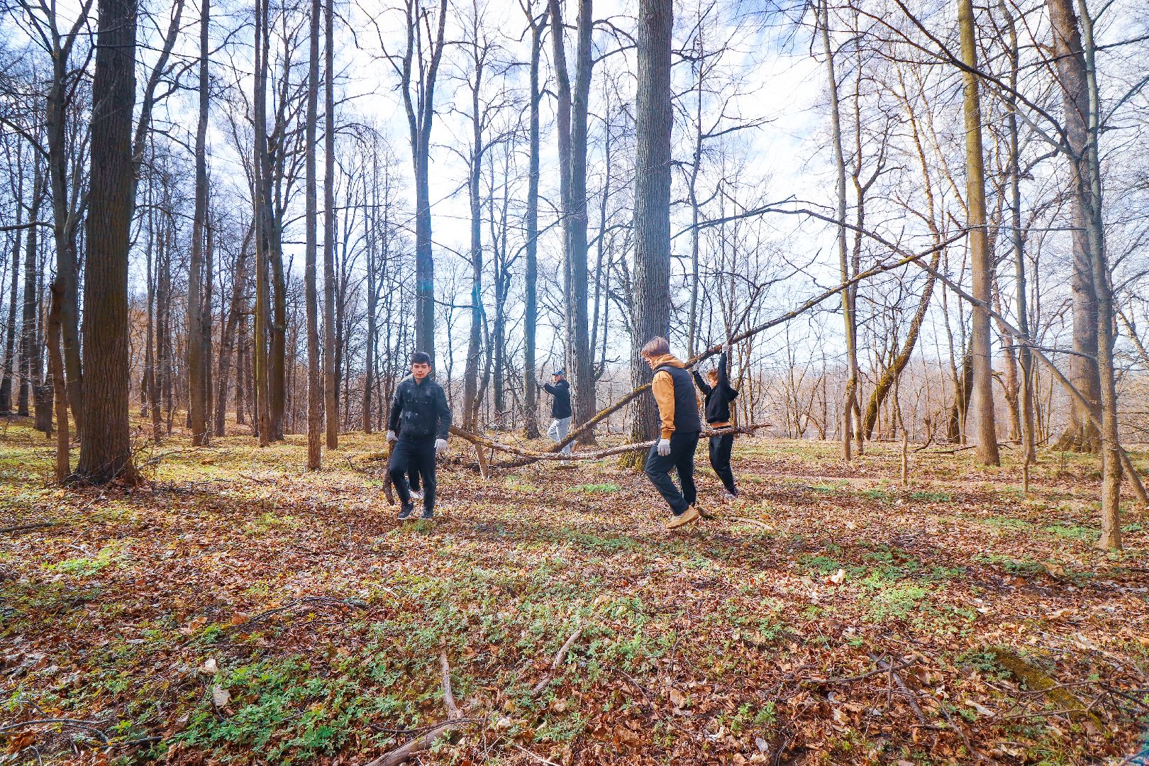 Клин, общество, благоустройство, субботники, весна,