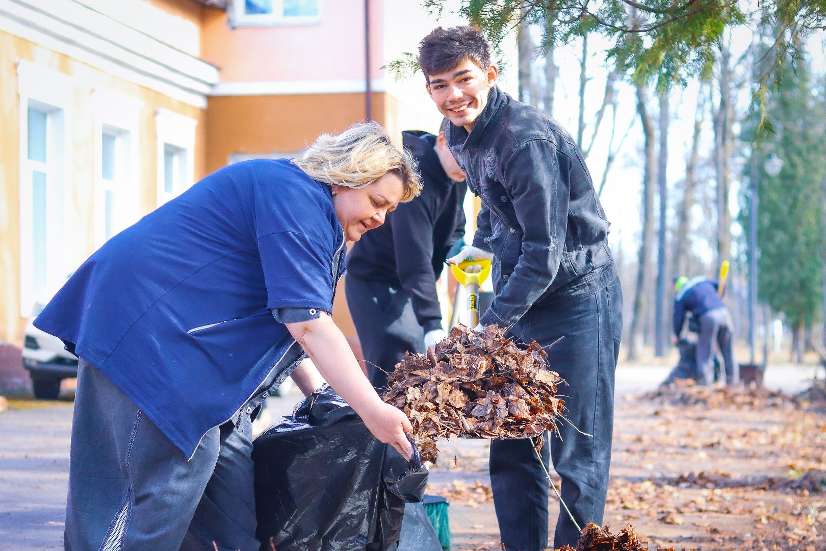 Клин, общество, благоустройство, субботники, весна,