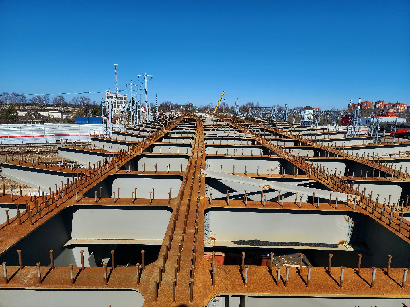 наро-фоминский городской округ, апрелевка, строительство путепровода, новая дорога,