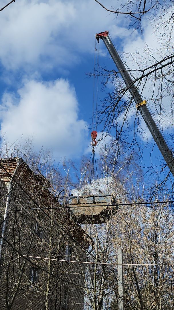 пушкино, капремонт, крыша, жилой дом,работы, рабочие,вертикалки,