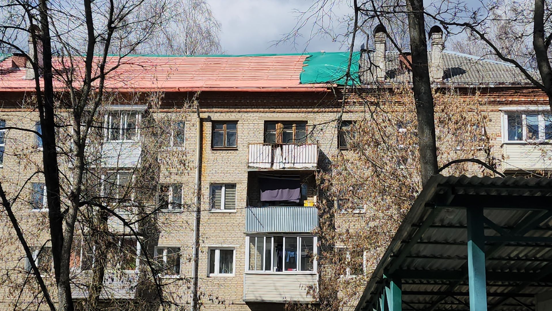 пушкино, капремонт, крыша, жилой дом,работы, рабочие,вертикалки,