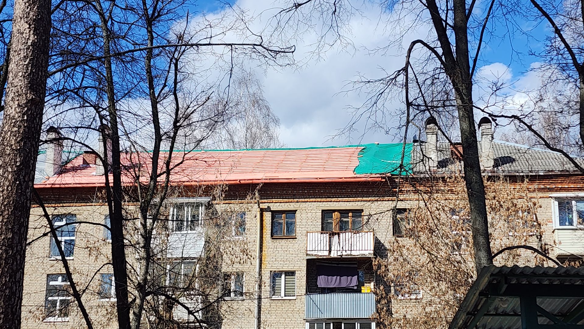 пушкино, капремонт, крыша, жилой дом,работы, рабочие,вертикалки,