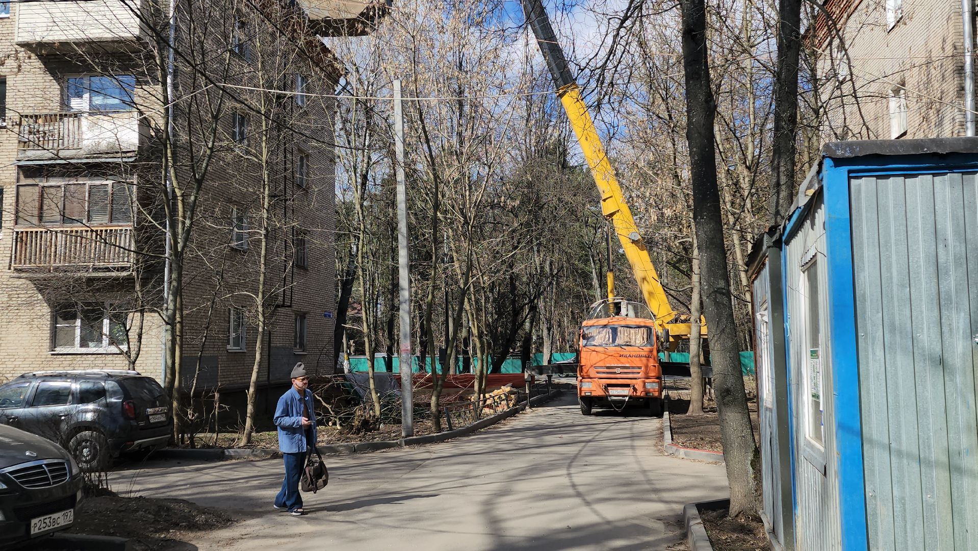 пушкино, капремонт, крыша, жилой дом,работы, рабочие,вертикалки,