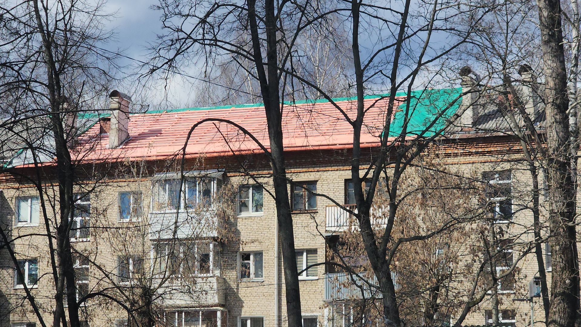 пушкино, капремонт, крыша, жилой дом,работы, рабочие,вертикалки,