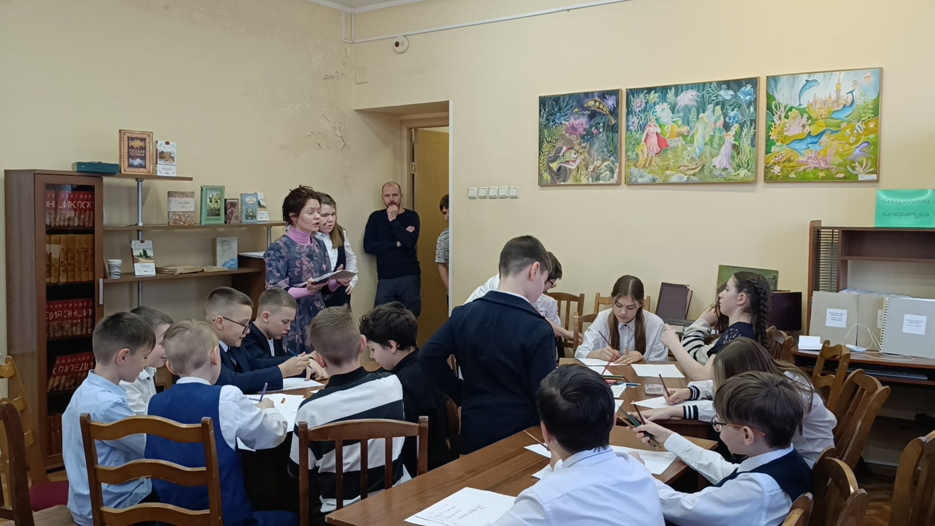 тест, лобня, библиотека,