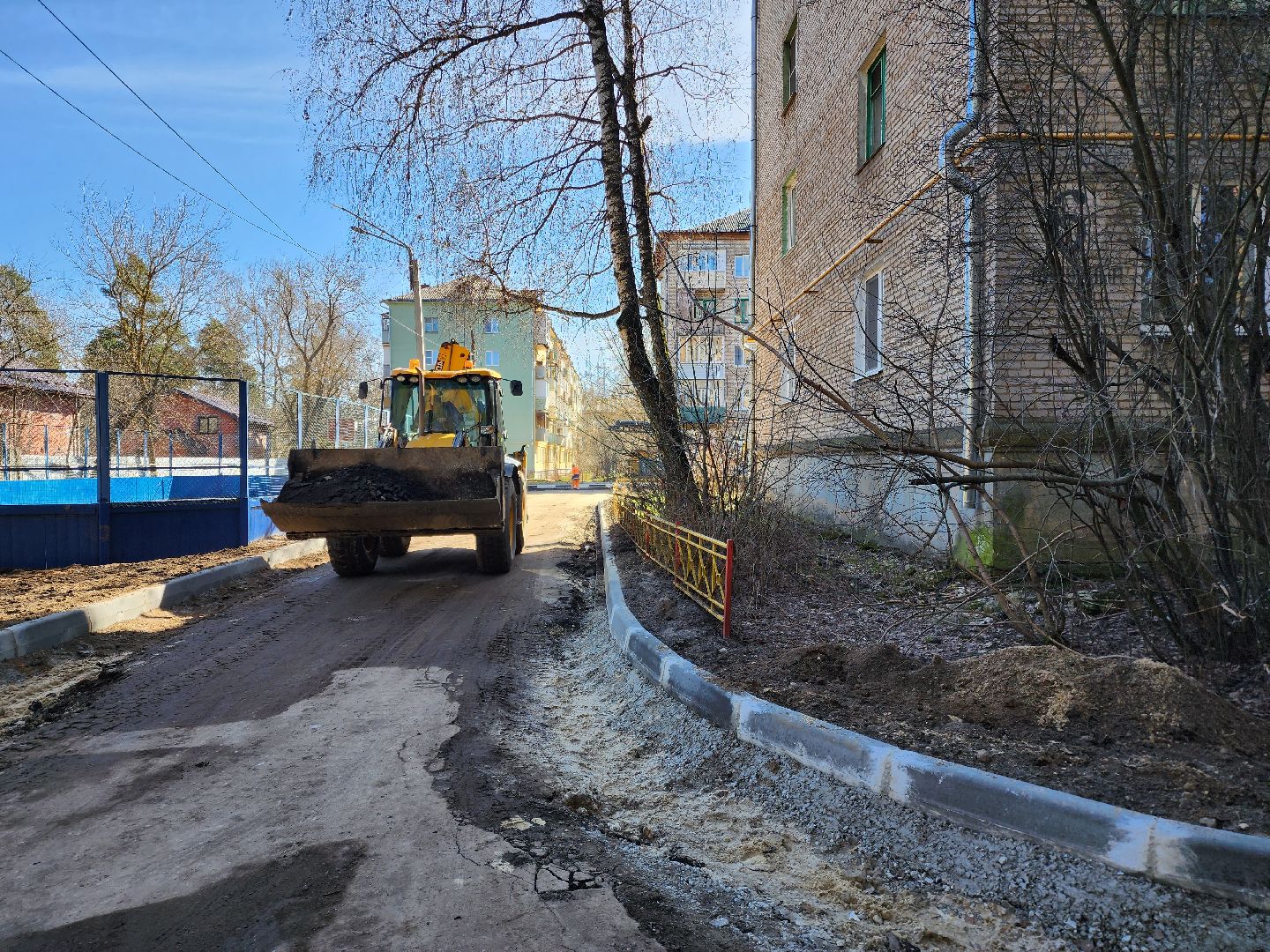раменское, благоустройство,комплексное благоустройство дворов, поселок кратово улица мичурина,