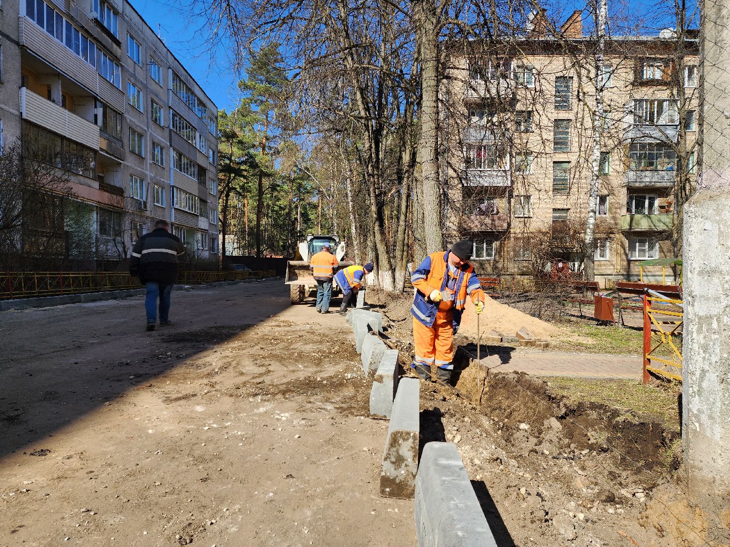 раменское, благоустройство,комплексное благоустройство дворов, поселок кратово улица мичурина,