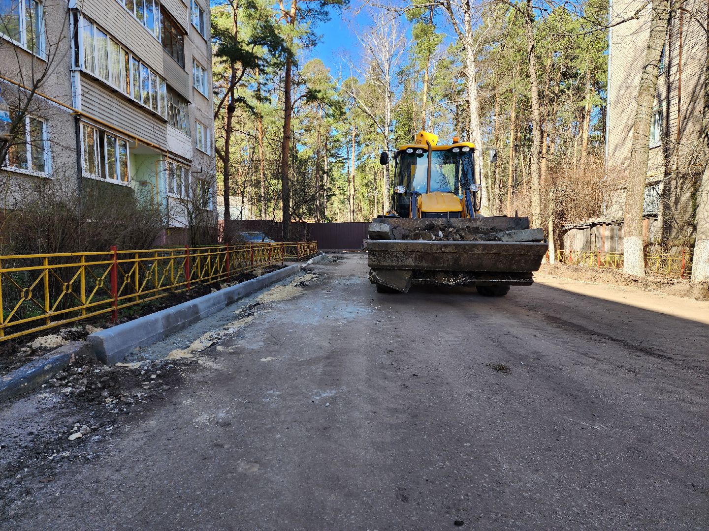 раменское, благоустройство,комплексное благоустройство дворов, поселок кратово улица мичурина,