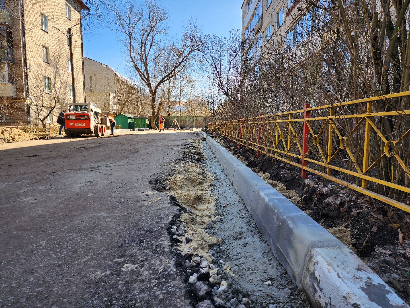 раменское, благоустройство,комплексное благоустройство дворов, поселок кратово улица мичурина,