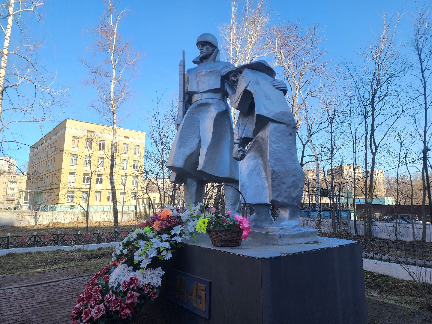 Памятник, Мемориал, годовщина вов,