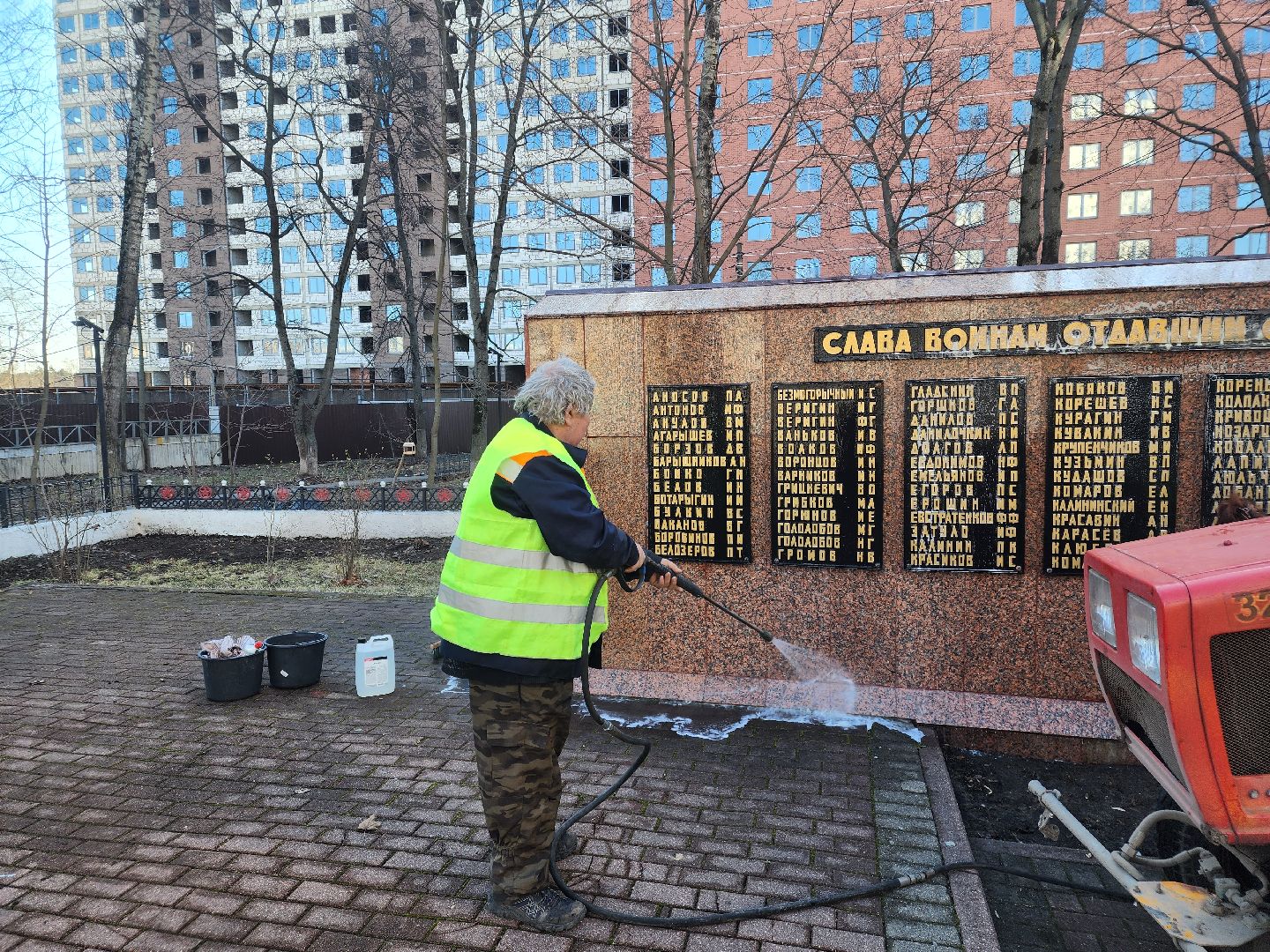 Памятник, Мемориал, годовщина вов,