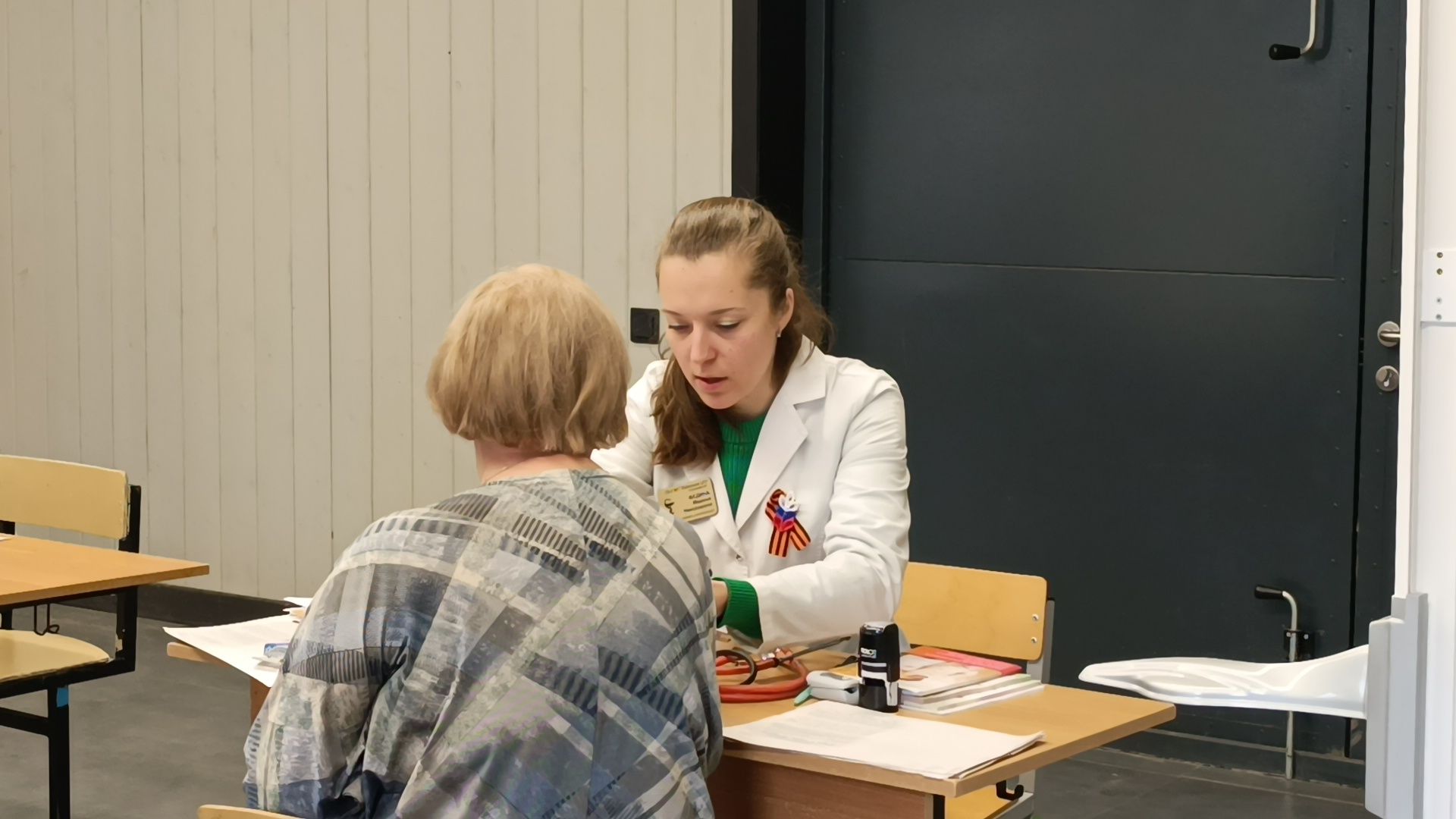 диспансеризация, парк, лобня,