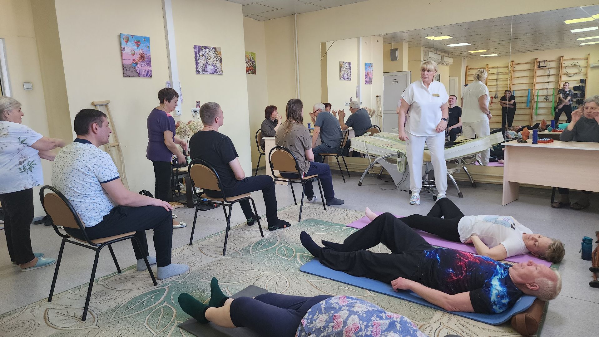 Люберцы, люберецкая больница, врач ЛФК, всемирный день здоровья,