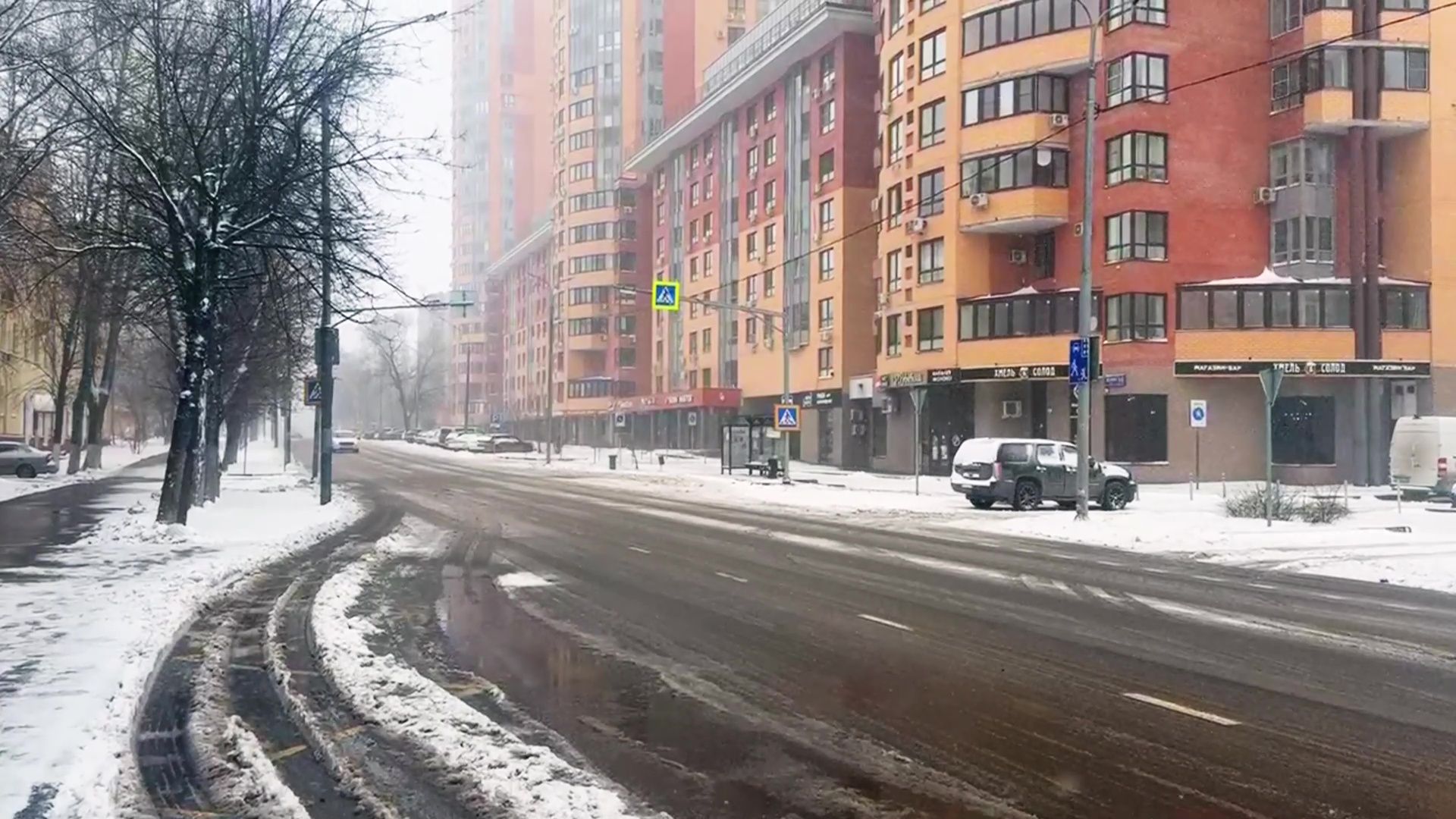 Реутов, ЖКХ, снегопад, снег в апреле, зима весной,
