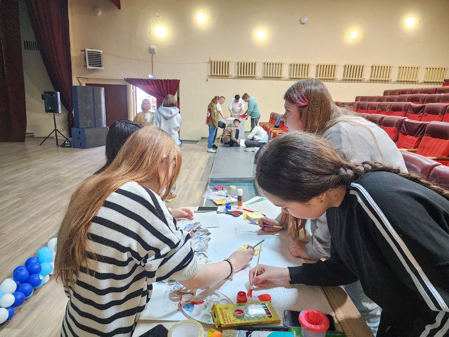 Подольск, Школа вожатых,Студенты,российские студенческие отряды,