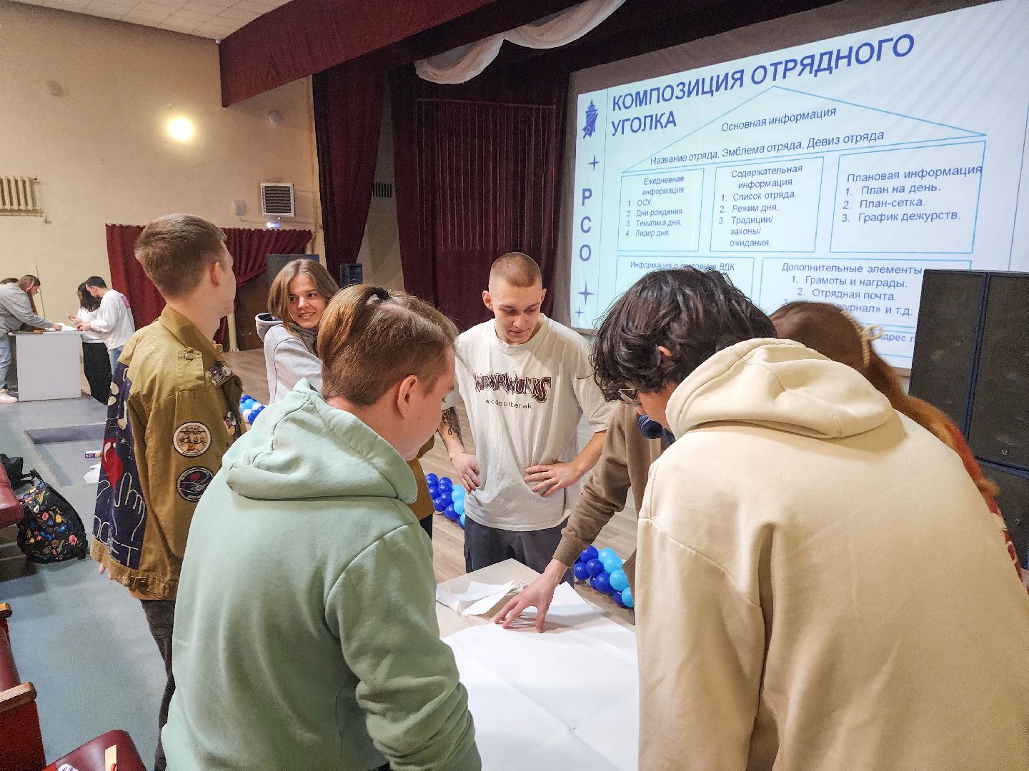 Подольск, Школа вожатых,Студенты,российские студенческие отряды,