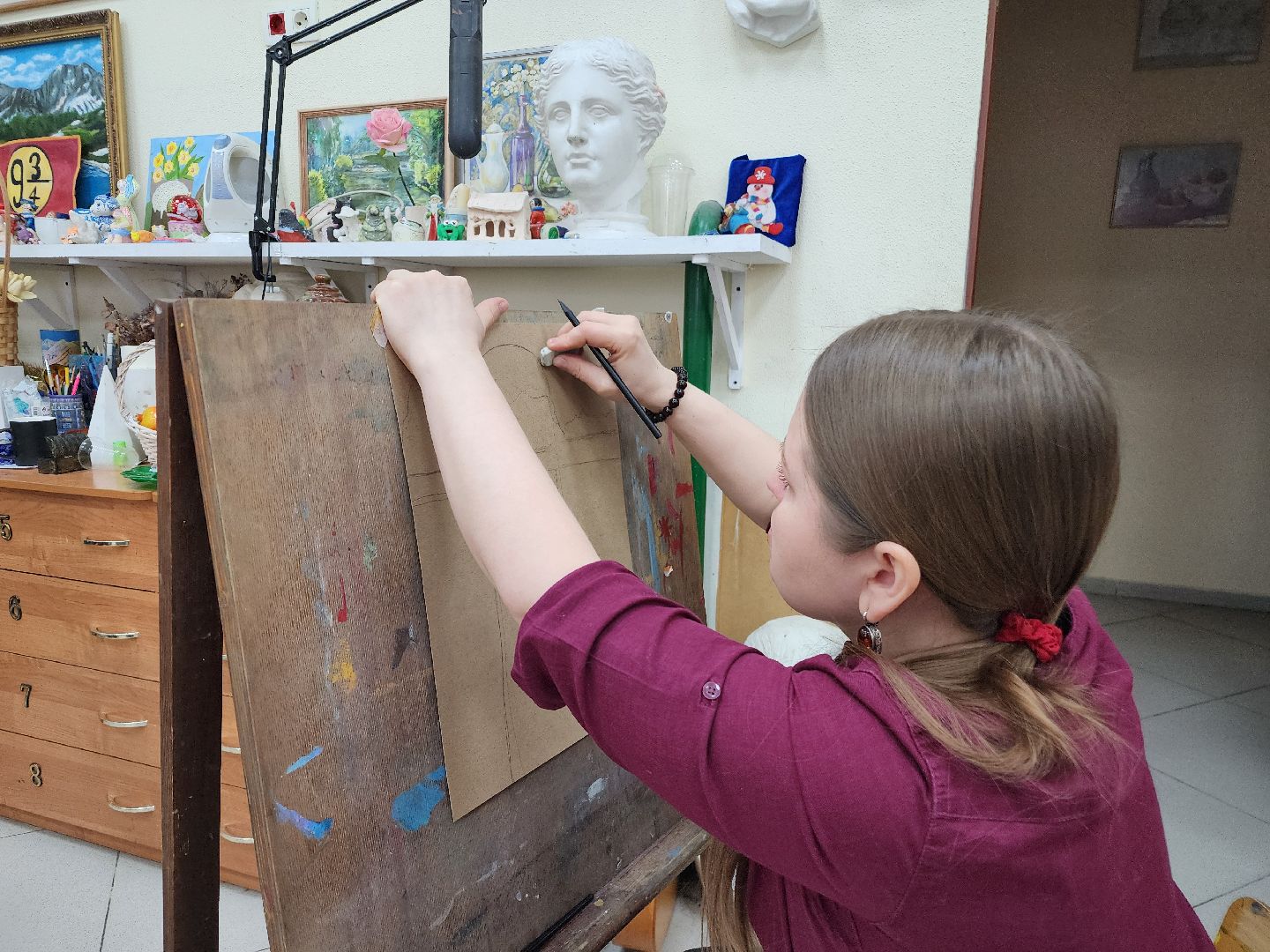 фрязино, семьи участников сво, арт-терапия, художники, мастер-класс,