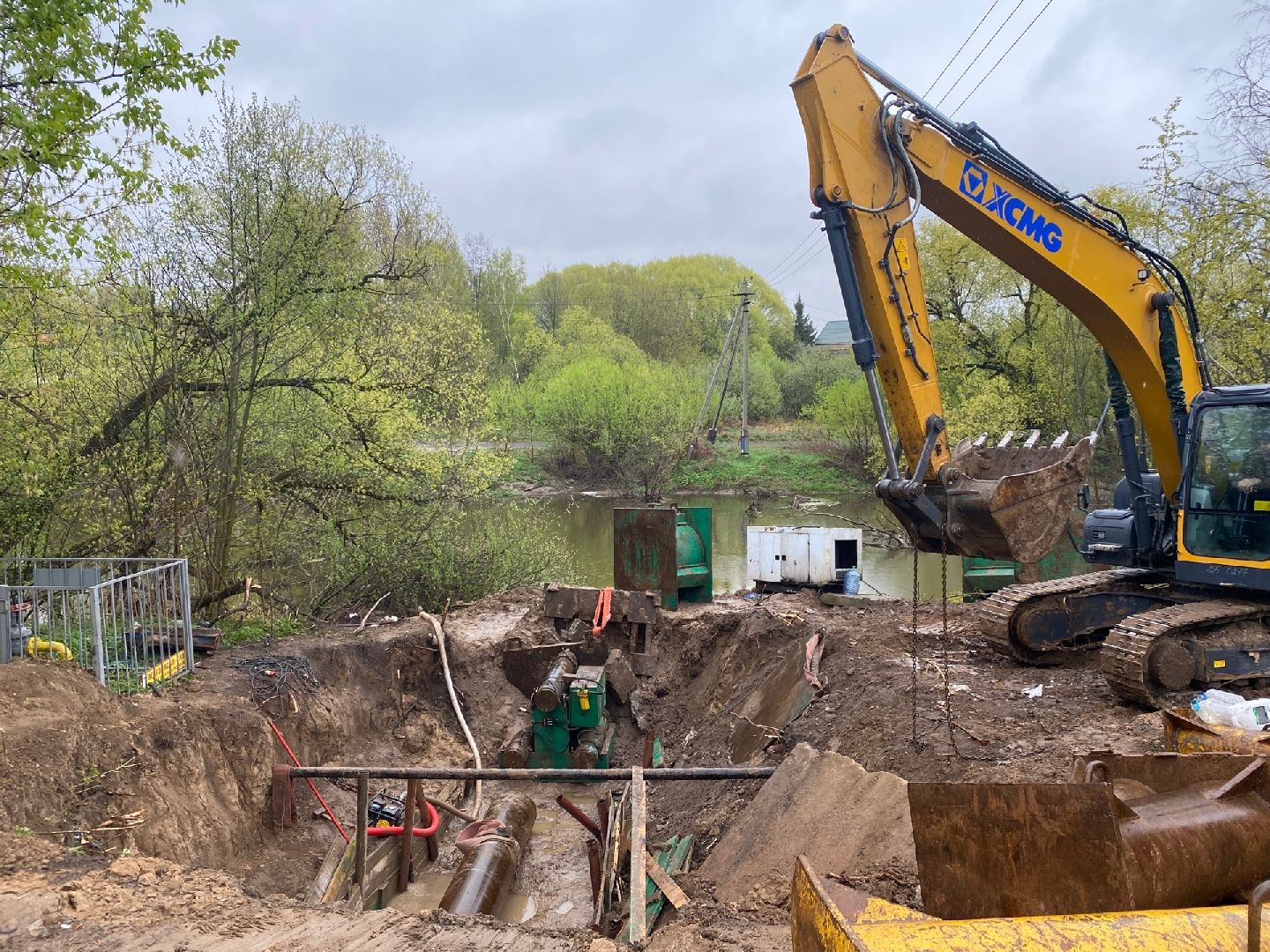 Домодедово, благоустройство, ливневая канализация, система очистки
