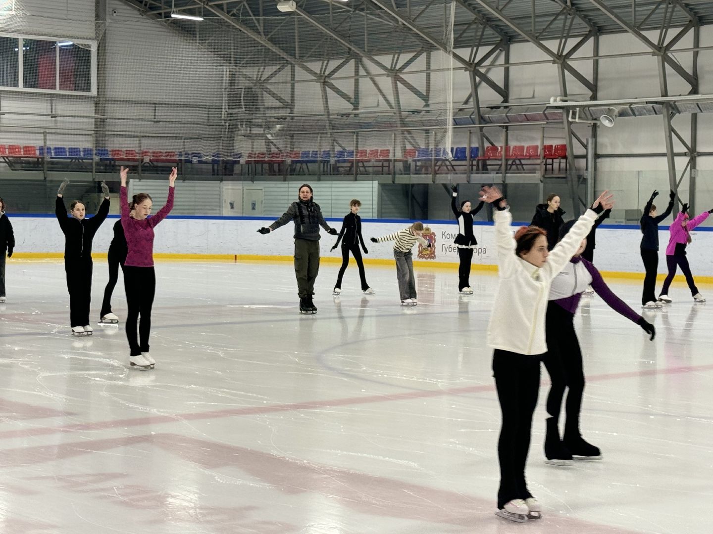 фигурное катание, фигуристы, мастер-класс,