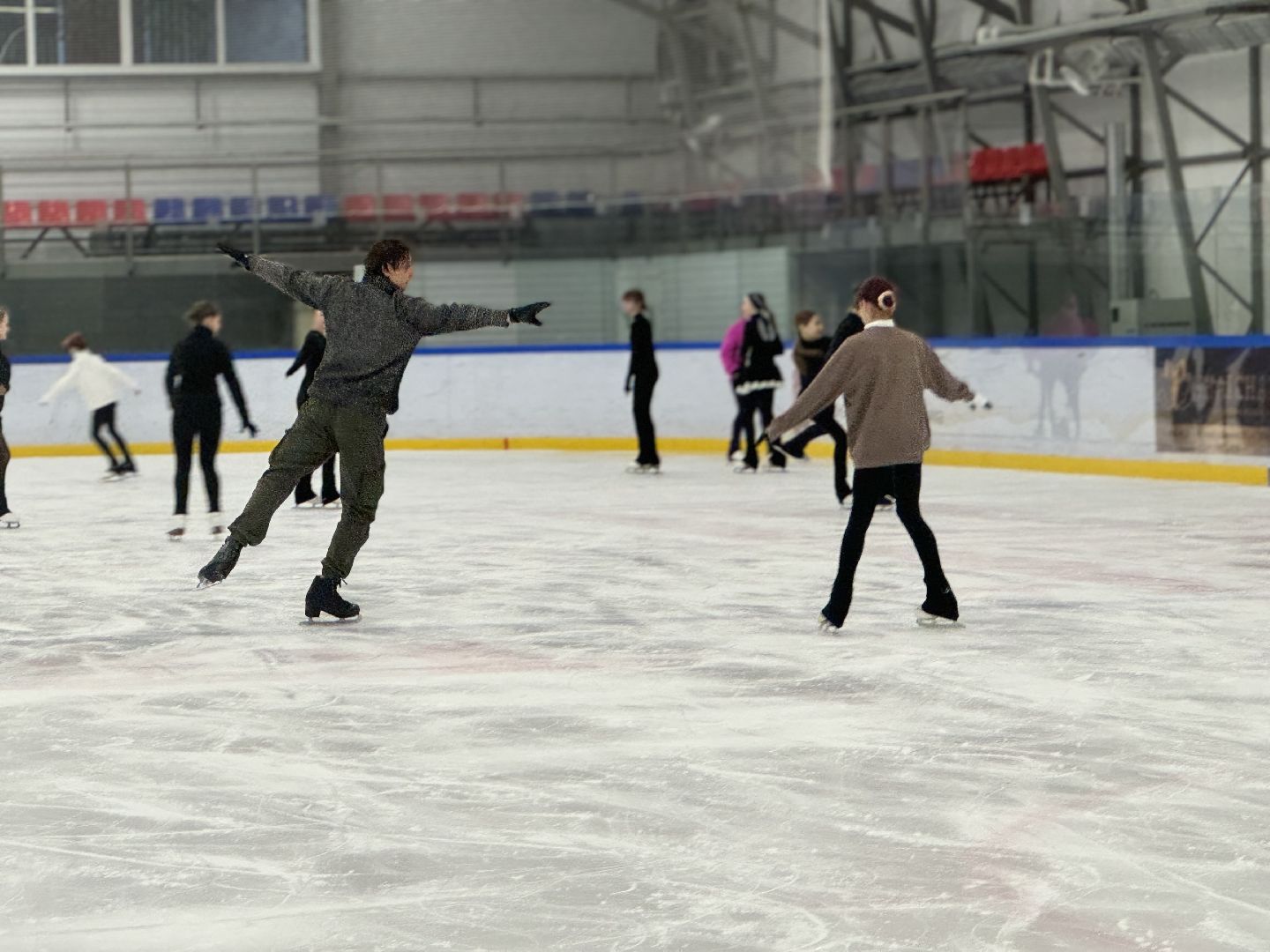 фигурное катание, фигуристы, мастер-класс,