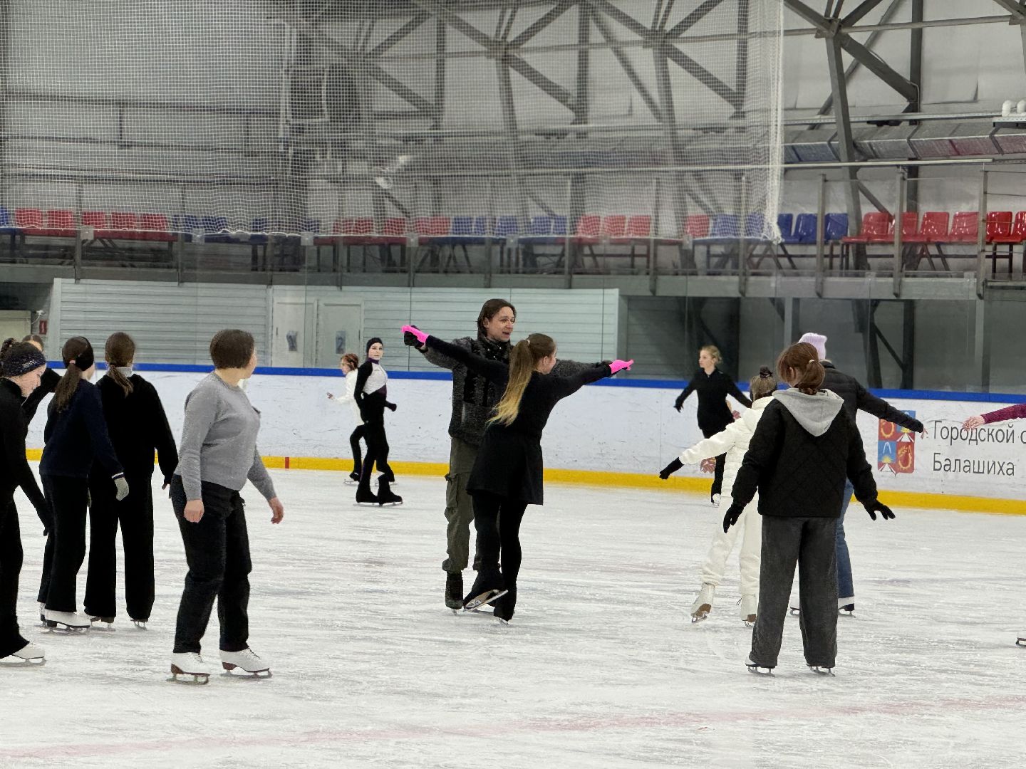 фигурное катание, фигуристы, мастер-класс,