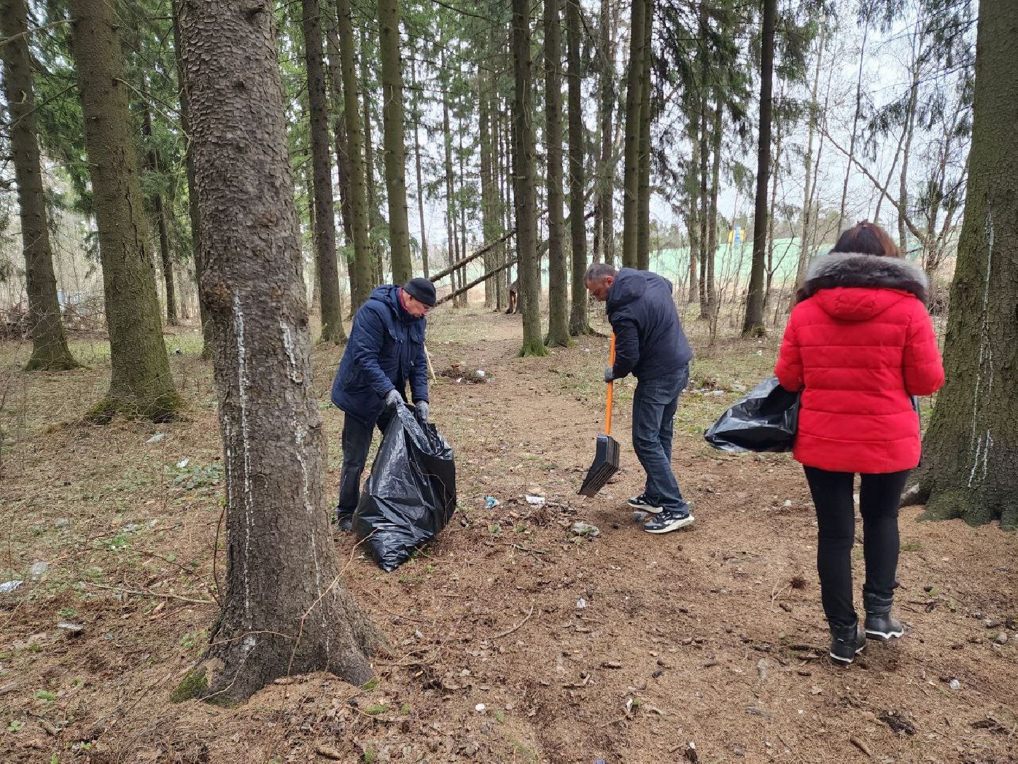 солнечногорск, субботник, уборка, жители, инвентарь,
