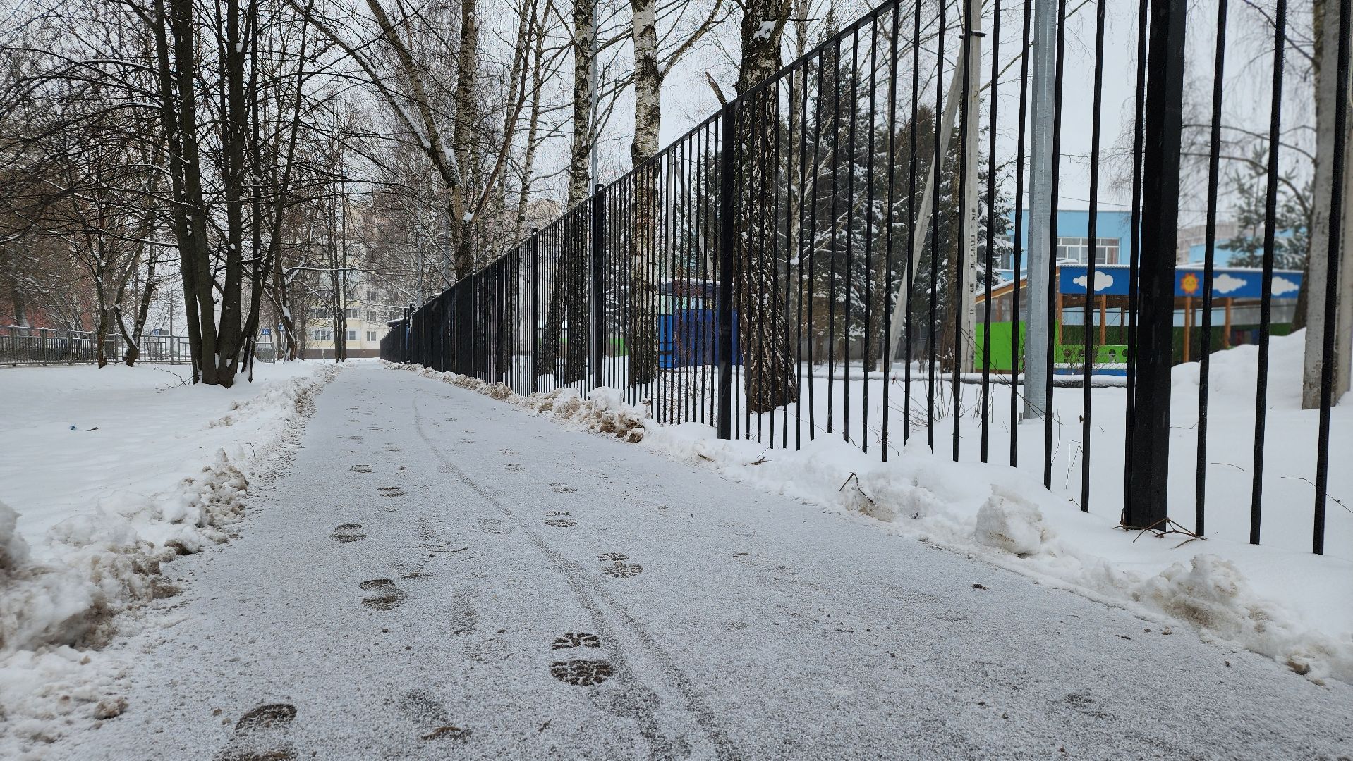 ЖКХ, уборка снега, снегопад, Лосино-Петровский,