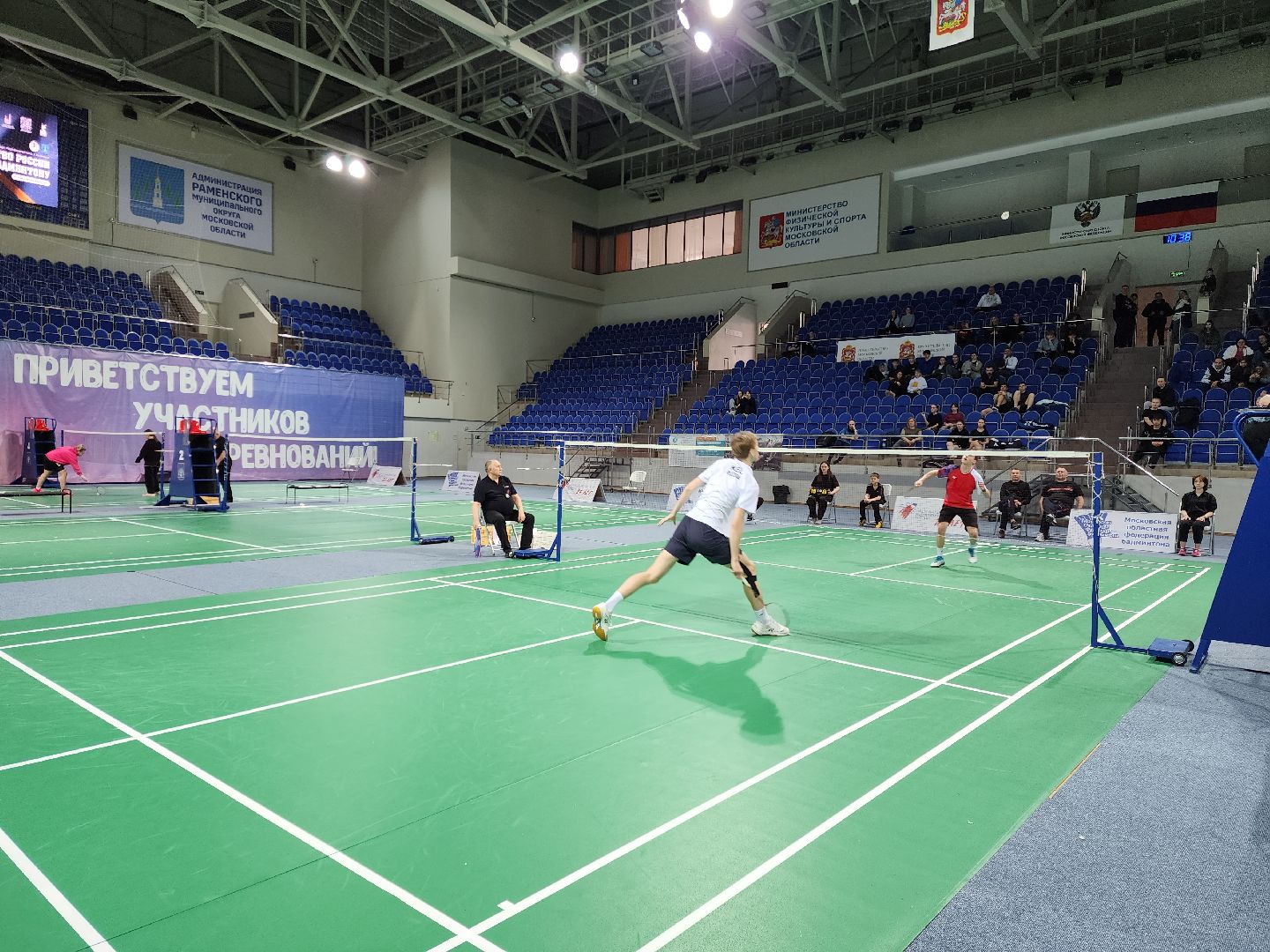 раменское, спорт, всероссийское первенство по бадминтону среди юниоров,